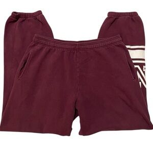 Victoria’s Secret Love Pink maroon Sweatpants